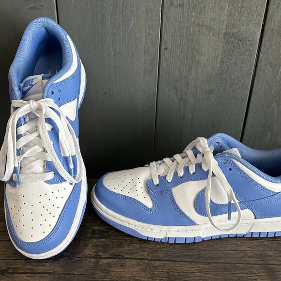 Nike Air Force, Size US 8, Blue & White - Picture 2 of 5